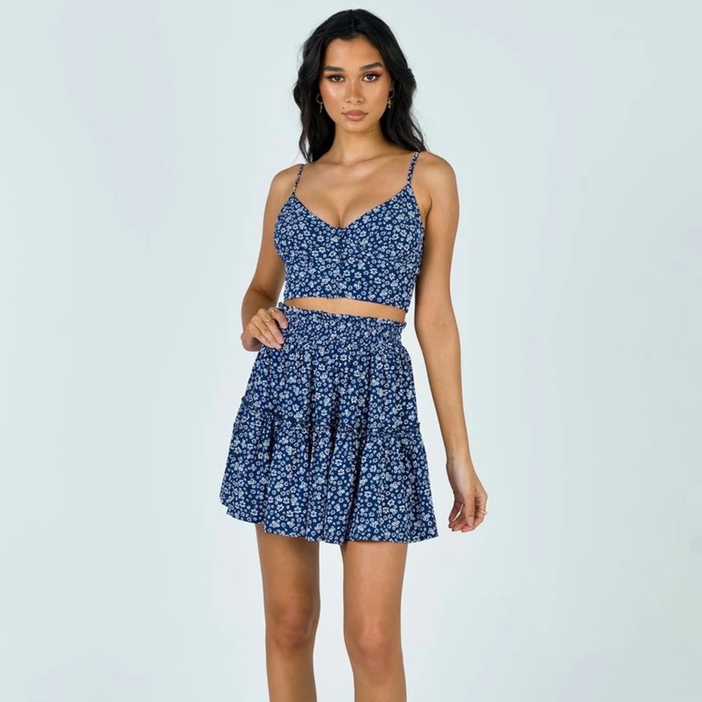 Princess Polly Shah Set Midnight Blue